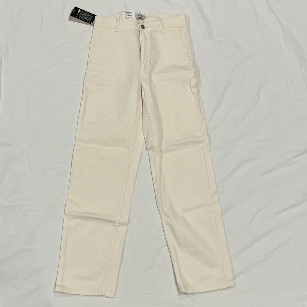 Carhartt WIP Pierce Pant NWT Hudson Off White - Picture 1 of 12